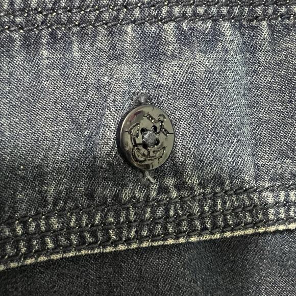 Vtg Ralph Lauren Jean Company Denim Shirt Large Button Down Long Sleeve Cotton - Picture 8 of 14